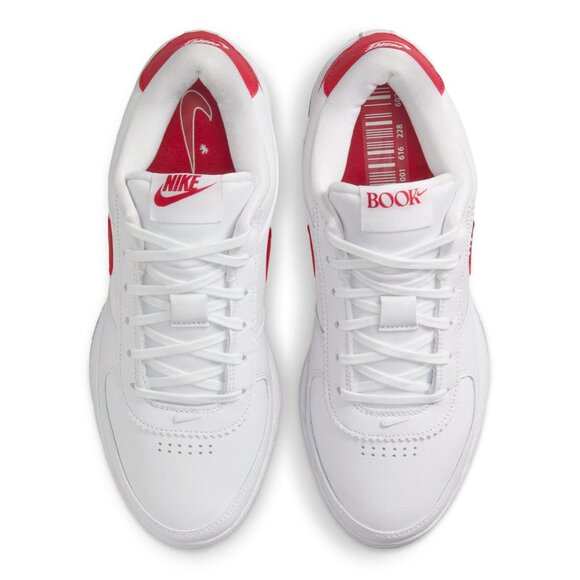 Nike Book 1 Forest Gump Cortez Sneakers White Varsity Red 13 New in Box Shoes - Picture 6 of 16